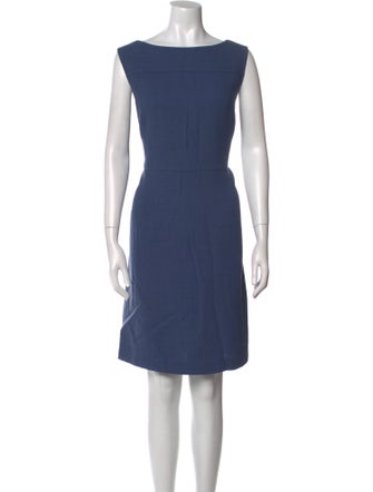 Lafayette 148 Wool Knee-Length Dress