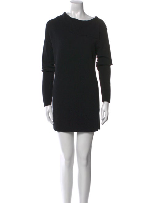 Lafayette 148 Scoop Neck Mini Dress