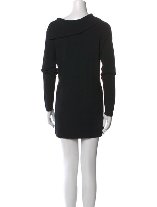 Lafayette 148 Scoop Neck Mini Dress