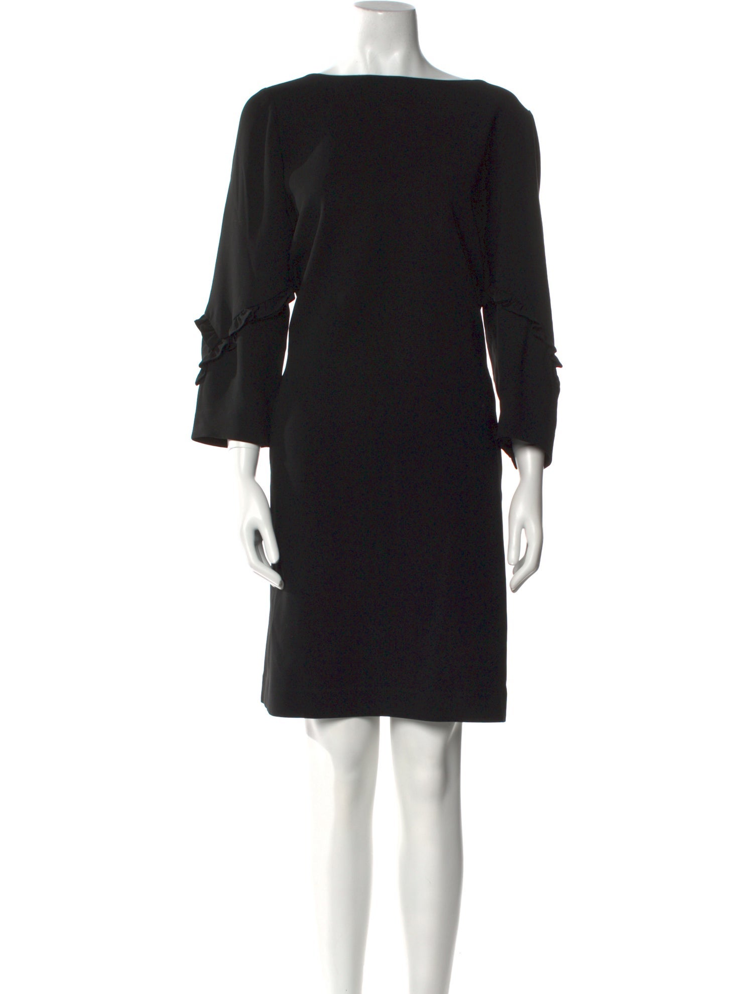 Lafayette 148 Bateau Neckline Knee-Length Dress