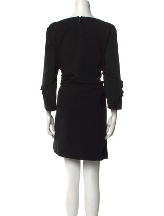 Lafayette 148 Bateau Neckline Knee-Length Dress