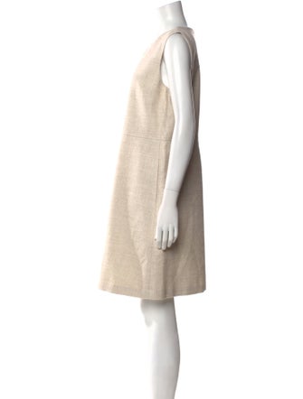 Lafayette 148 Crew Neck Knee-Length Dress