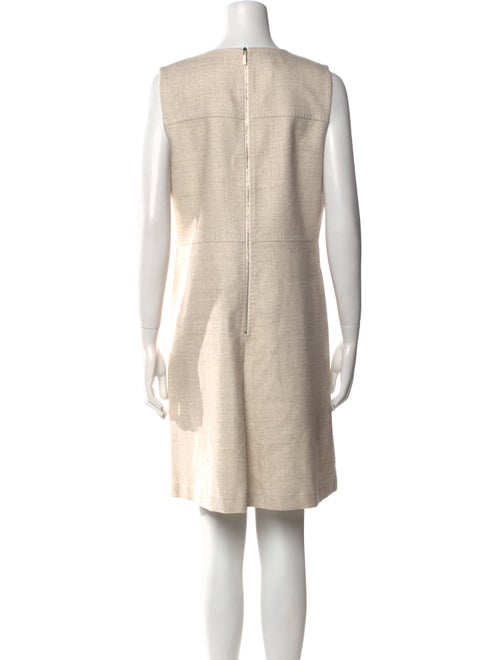 Lafayette 148 Crew Neck Knee-Length Dress