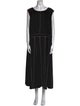 Lafayette 148 Striped Long Dress