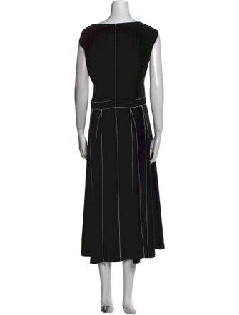Lafayette 148 Striped Long Dress