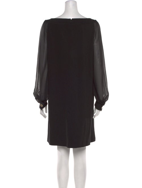 Lafayette 148 Bateau Neckline Knee-Length Dress