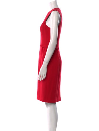 Lafayette 148 Virgin Wool Knee-Length Dress