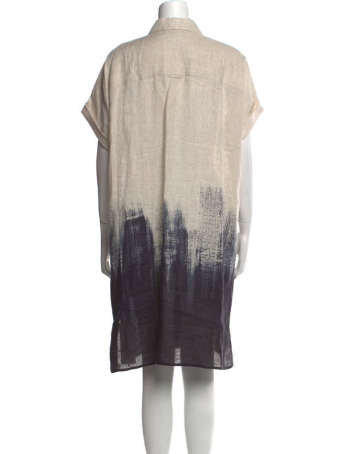 Lafayette 148 Linen Knee-Length Dress