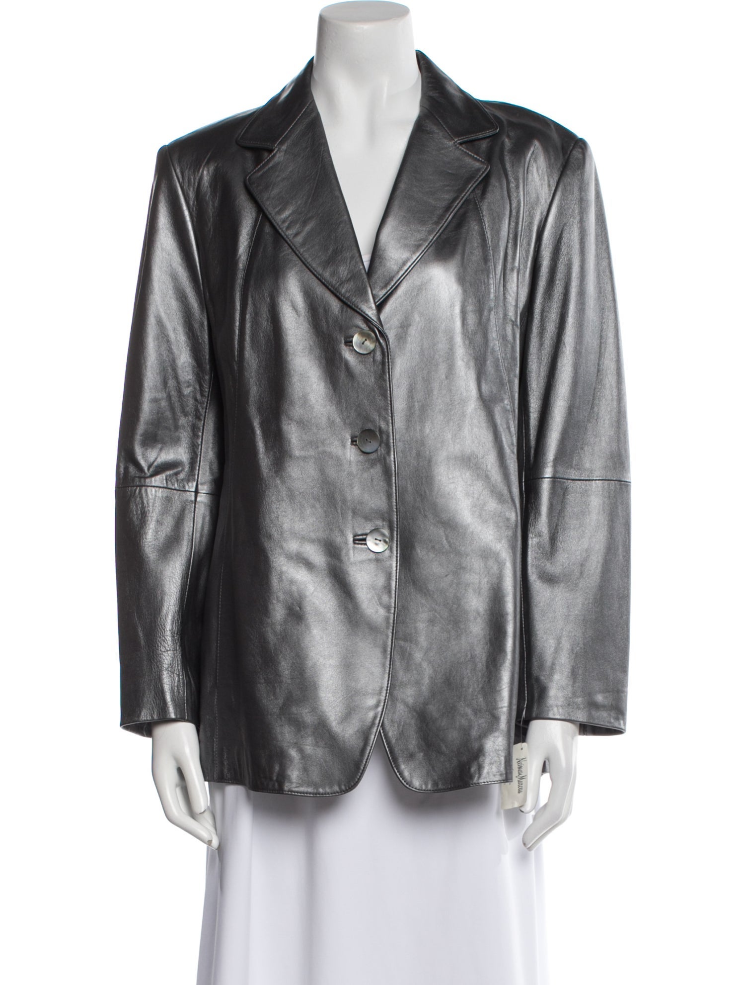 Lafayette 148 Leather Coat