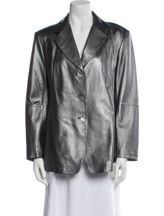 Lafayette 148 Leather Coat
