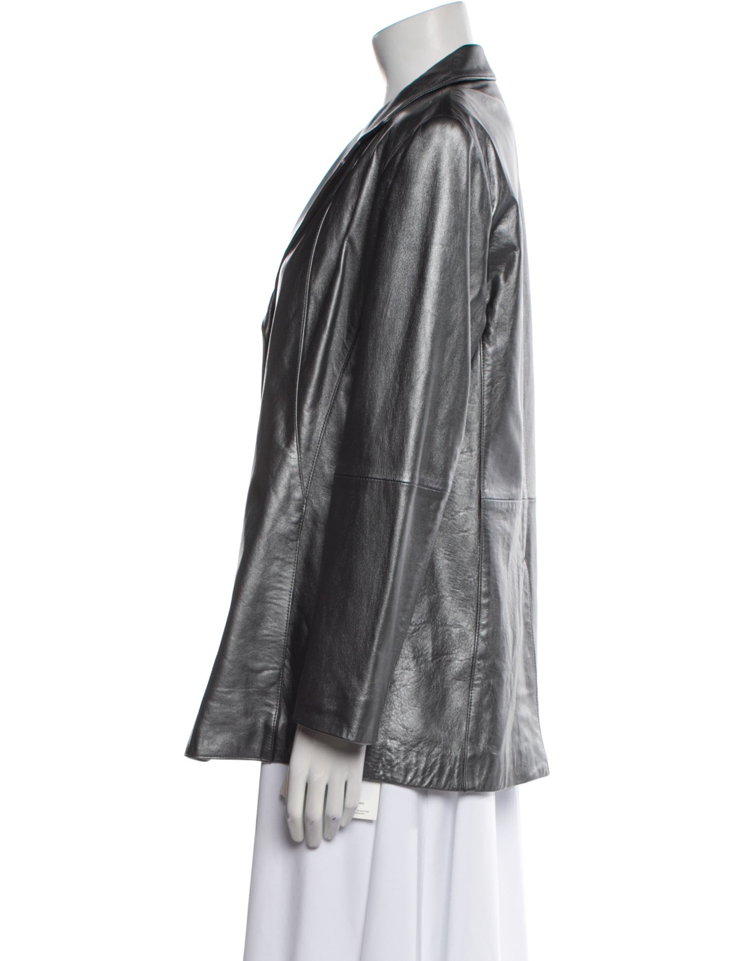 Lafayette 148 Leather Coat