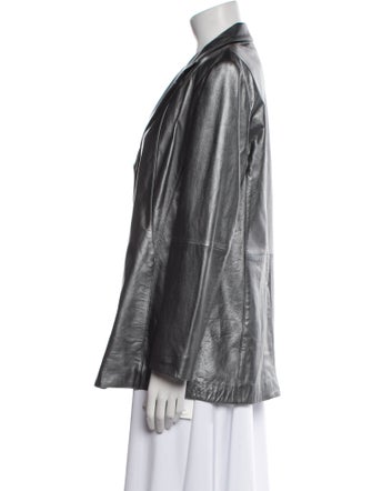 Lafayette 148 Leather Coat