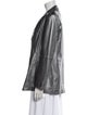 Lafayette 148 Leather Coat