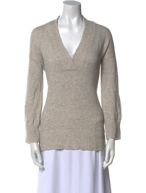 Lafayette 148 Cashmere V-Neck Sweater