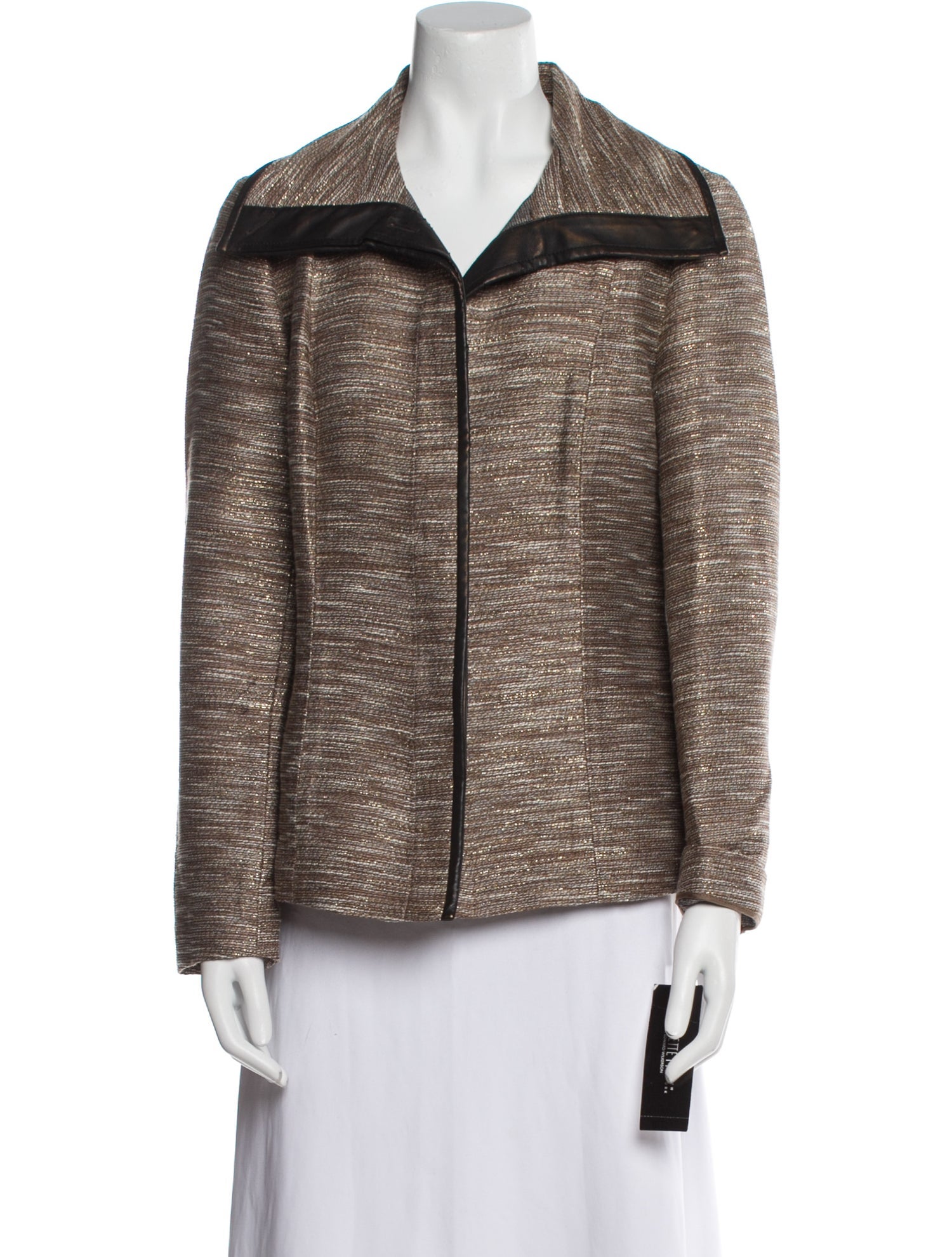 Lafayette 148 Tweed Pattern Jacket w/ Tags