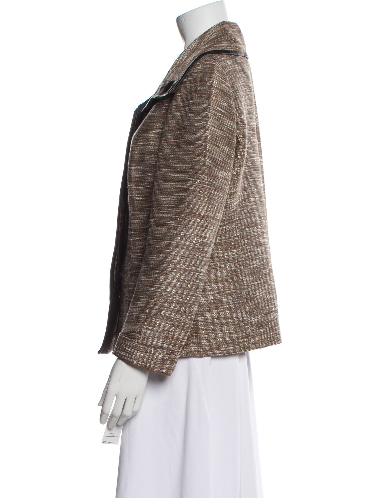 Lafayette 148 Tweed Pattern Jacket w/ Tags