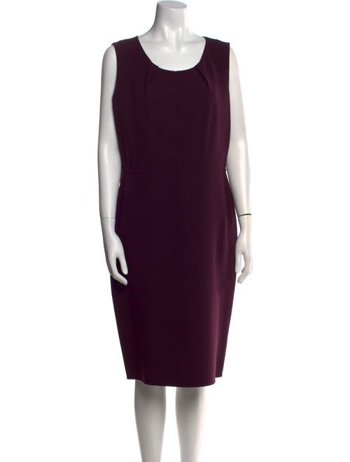 Lafayette 148 Virgin Wool Midi Length Dress