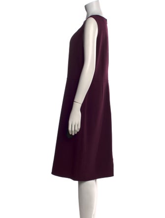 Lafayette 148 Virgin Wool Midi Length Dress