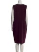 Lafayette 148 Virgin Wool Midi Length Dress
