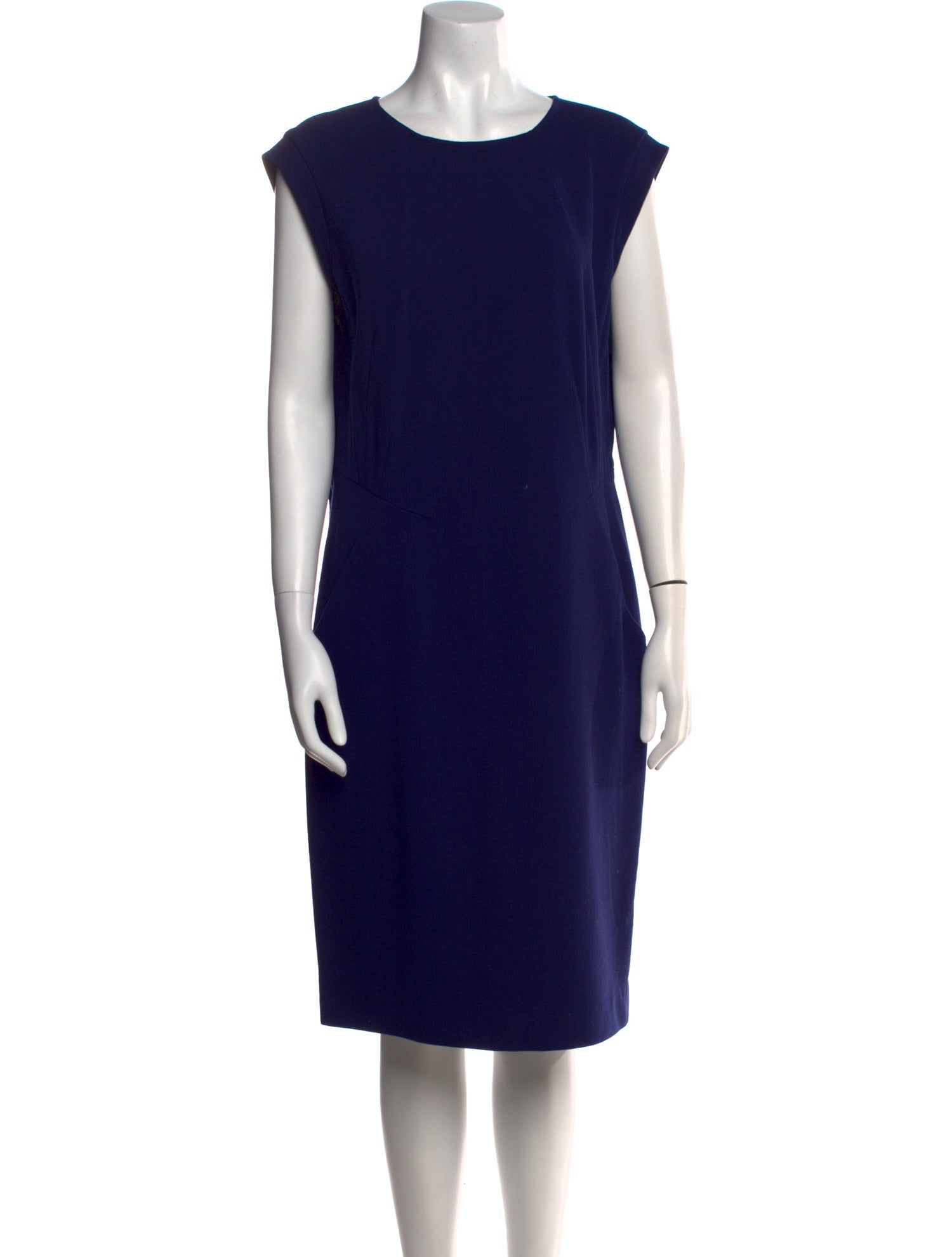 Lafayette 148 Virgin Wool Knee-Length Dress