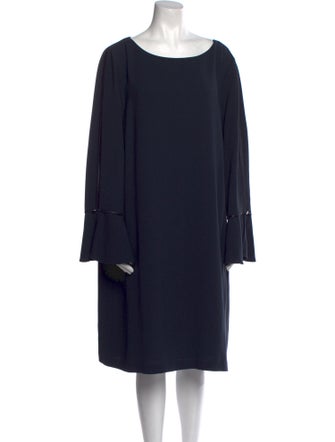 Lafayette 148 Bateau Neckline Knee-Length Dress