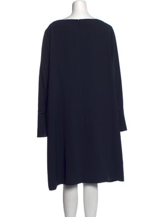 Lafayette 148 Bateau Neckline Knee-Length Dress
