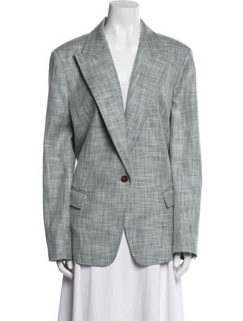 Lafayette 148 Plaid Print Blazer