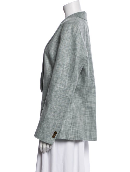 Lafayette 148 Plaid Print Blazer
