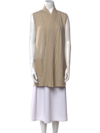 Lafayette 148 Wool V-Neck Sweater