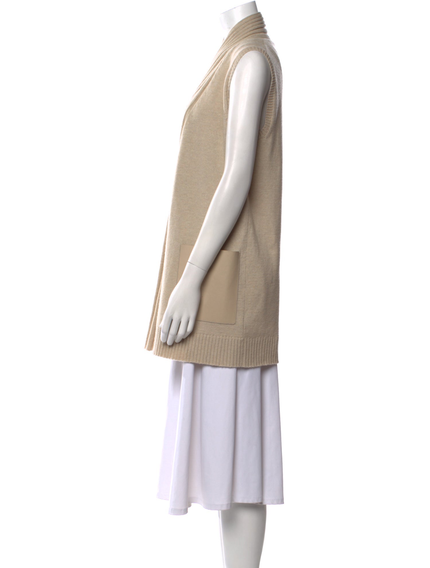 Lafayette 148 Wool V-Neck Sweater