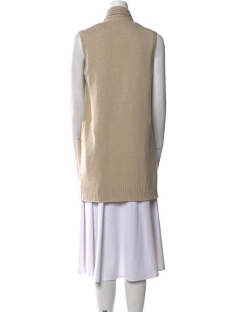 Lafayette 148 Wool V-Neck Sweater