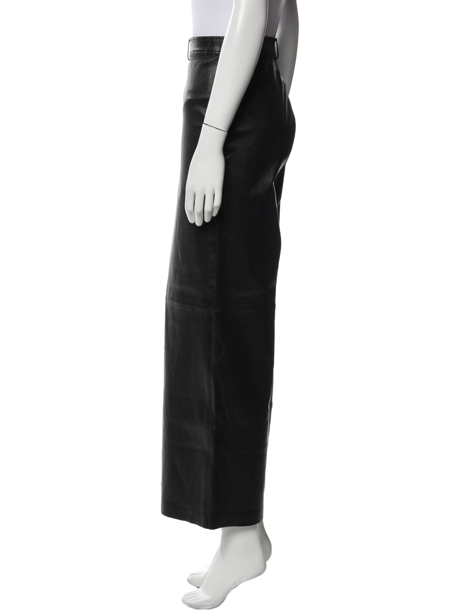 Lafayette 148 Lambskin Skinny Leg Pants