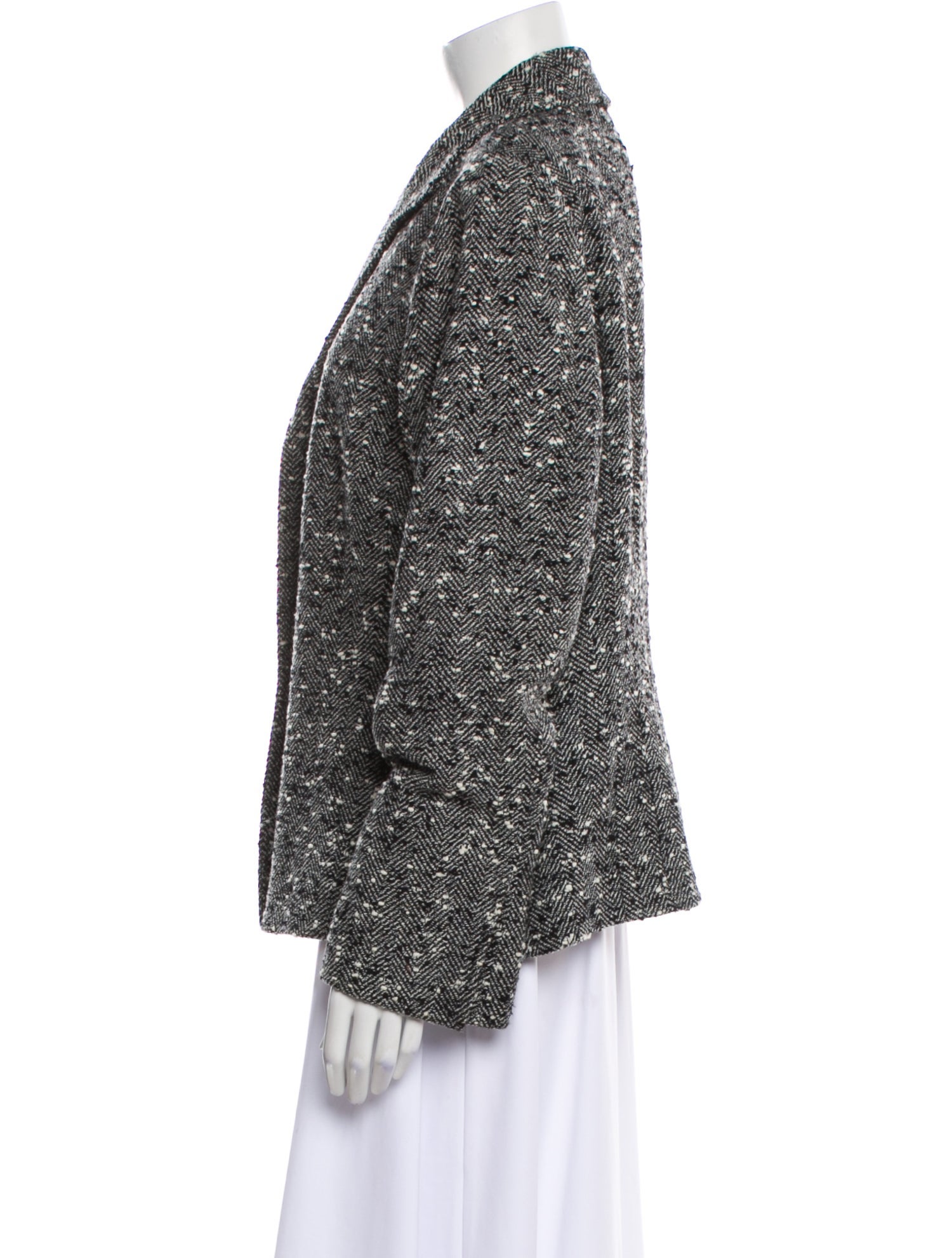 Lafayette 148 Wool Printed Blazer