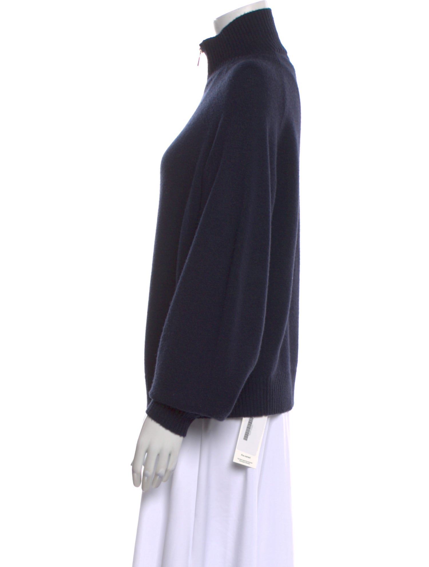 Lafayette 148 Cashmere Mock Neck Sweater