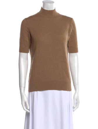 Lafayette 148 Cashmere Mock Neck Sweater