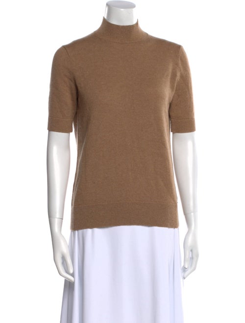Lafayette 148 Cashmere Mock Neck Sweater