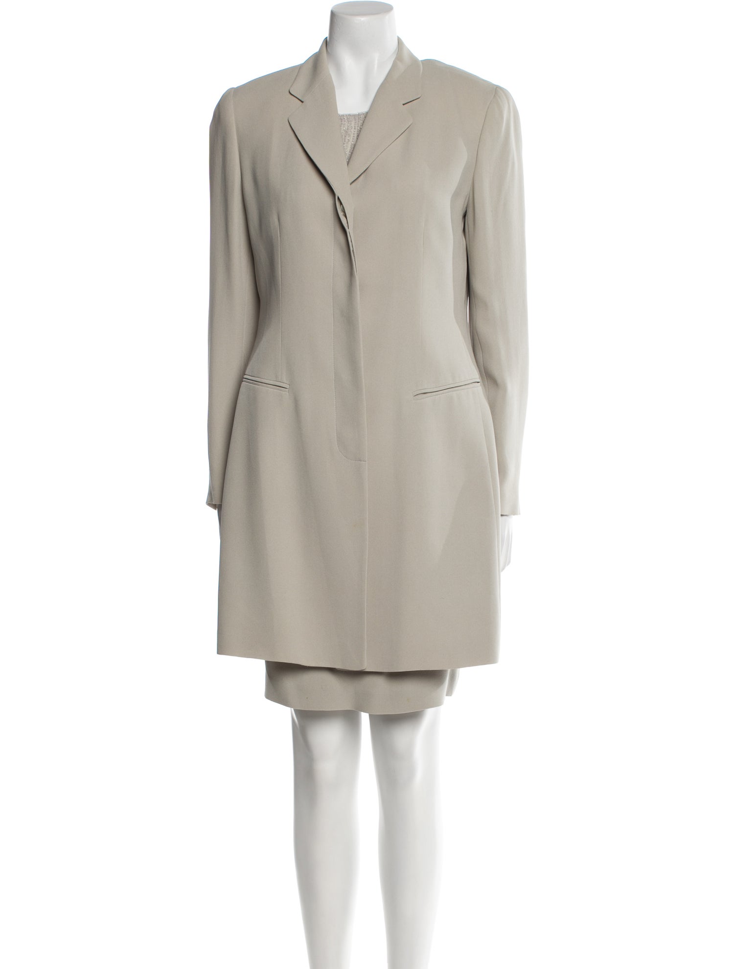 Lafayette 148 Vintage Silk Skirt Set