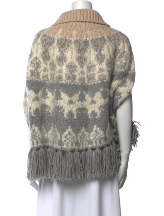 Lafayette 148 Cashmere Printed Sweater