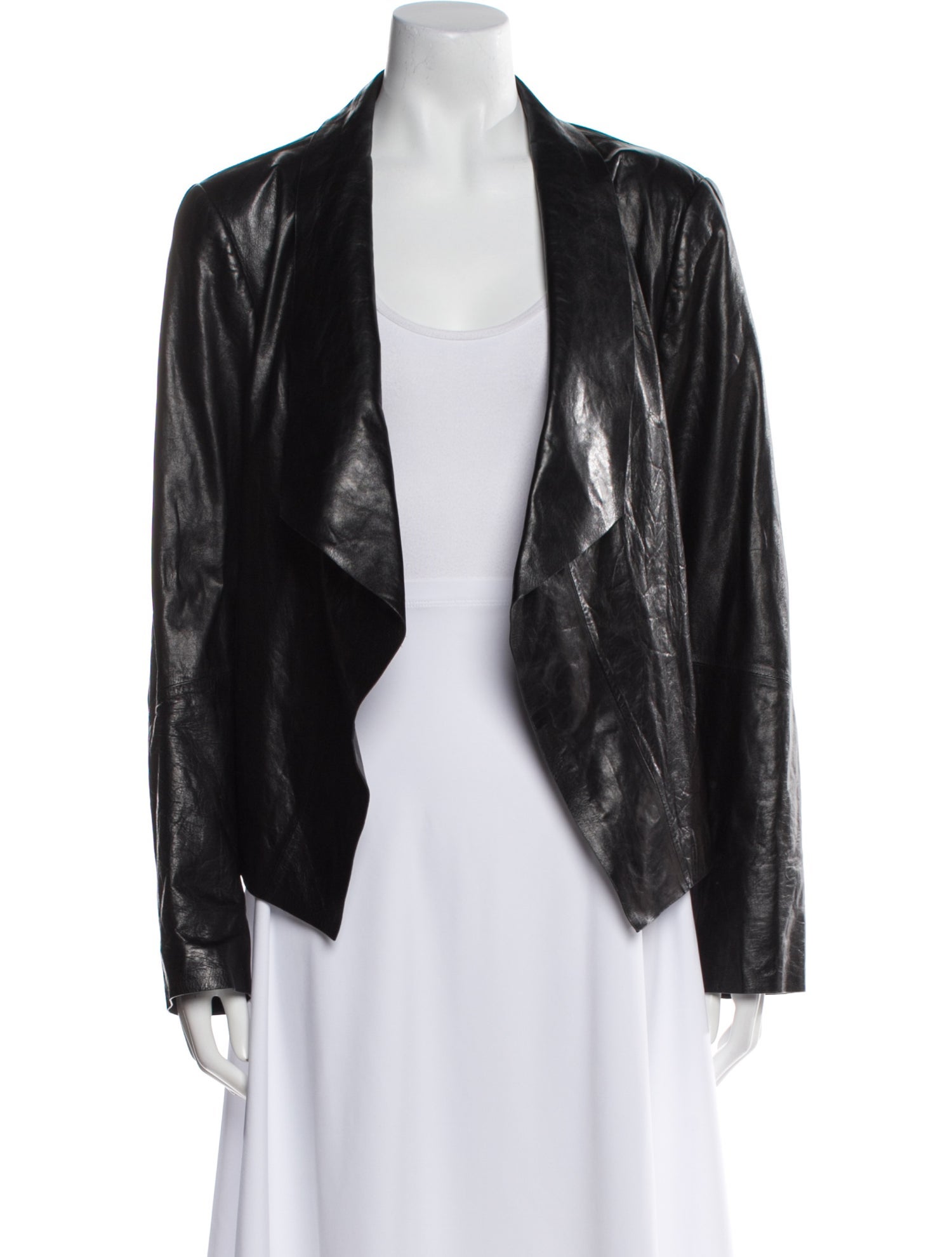 Lafayette 148 Leather Evening Jacket