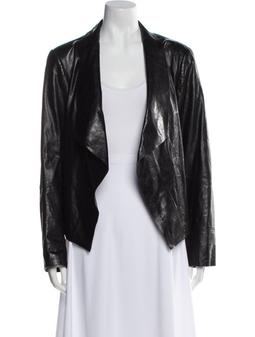 Lafayette 148 Leather Evening Jacket