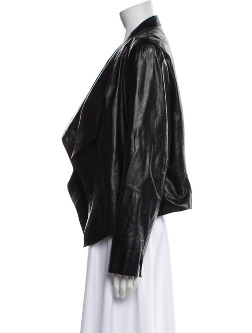 Lafayette 148 Leather Evening Jacket