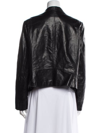 Lafayette 148 Leather Evening Jacket