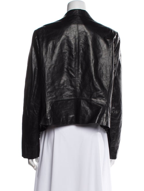 Lafayette 148 Leather Evening Jacket
