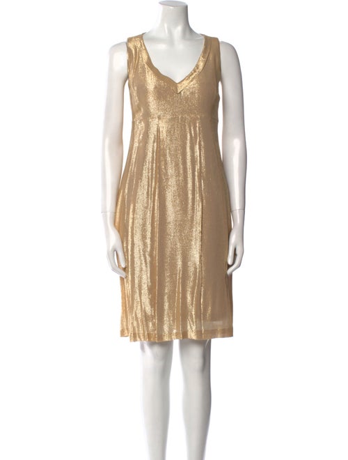 Lafayette 148 Silk Knee-Length Dress