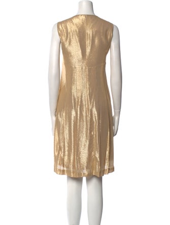 Lafayette 148 Silk Knee-Length Dress
