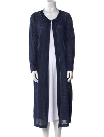 Lafayette 148 Linen Striped Sweater