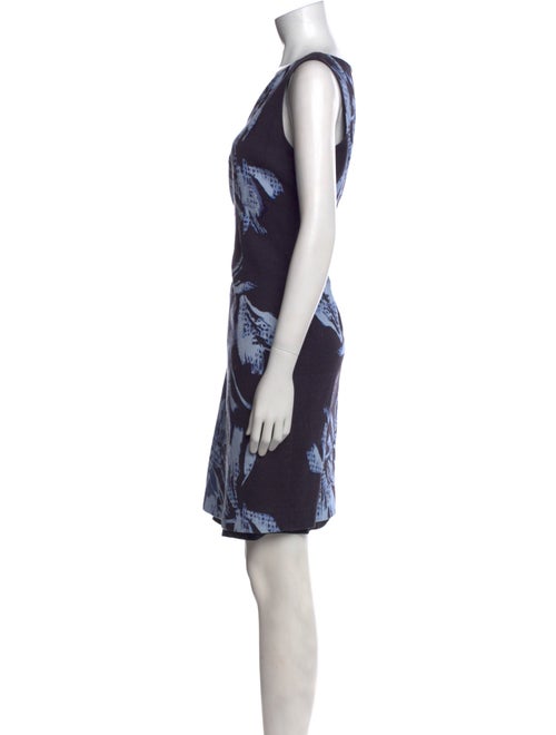 Lafayette 148 Printed Knee-Length Dress