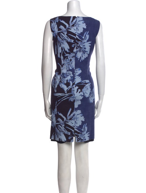 Lafayette 148 Printed Knee-Length Dress