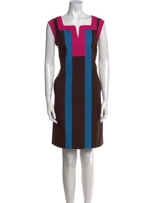 Lafayette 148 Printed Knee-Length Dress
