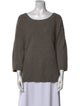 Lafayette 148 Cashmere Scoop Neck Sweater